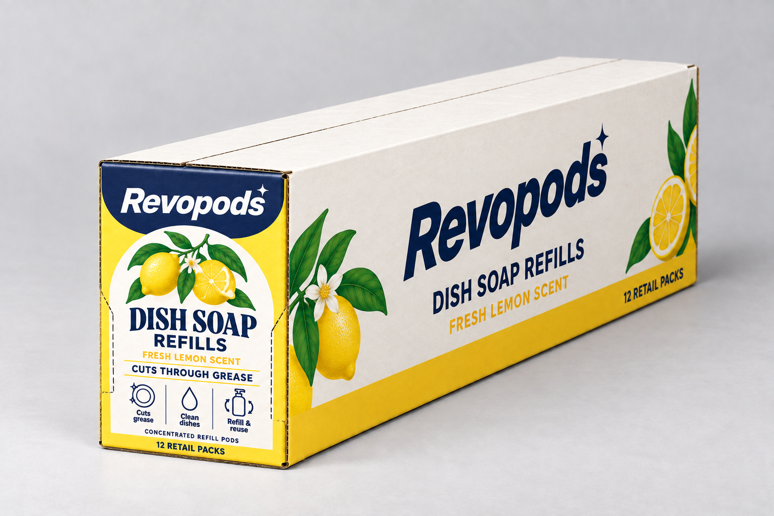 Bulk Dish Soap Concentrate Refill Pods for OEM Projects